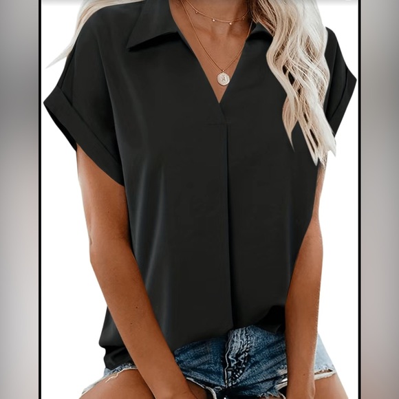 Collard blouse - Picture 3 of 5